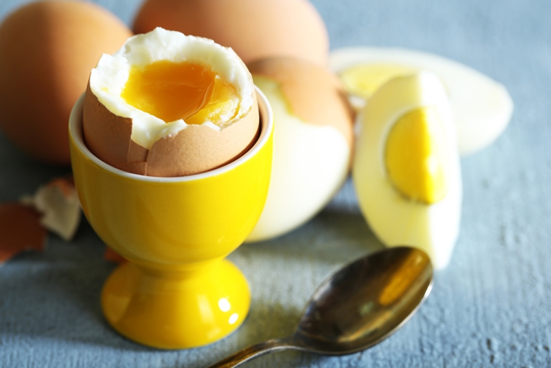 Soft- and hard-boiled eggs both make great on-the-go meals. 