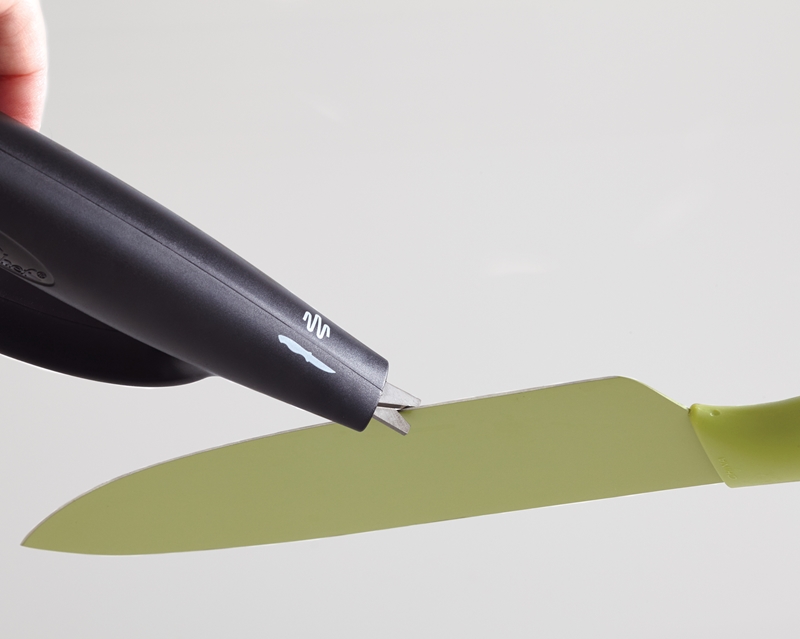 Keeping your knives sharp will make cooking safer and easier.